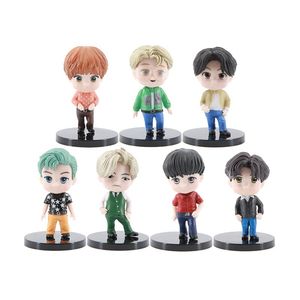 XRH nouveau gros corée étoiles pare-balles ligue de la jeunesse Kpop Bangtan figurine d'action personnalisée Kpop Bangtan garçon jouet poupée - Product Image 5