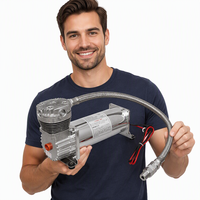 Compresseur d'air portable, compresseur d'air 12V pour voiture, pompe à air, mini compresseur d'air pour gonflage d'urgence des pneus de voiture
