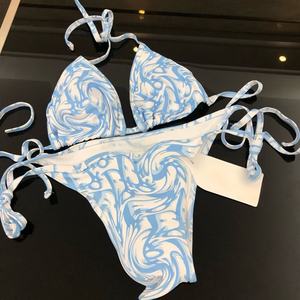 Bikini di Lusso <span class=keywords><strong>da</strong></span> <span class=keywords><strong>Donna</strong></span> di Marca, Costume <span class=keywords><strong>da</strong></span> <span class=keywords><strong>Bagno</strong></span> Sexy con Top Triangolare e Catena - Product Image 4