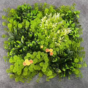 Plante suspendue en herbe artificielle anti-UV, mur végétal <span class=keywords><strong>artificiel</strong></span> en herbe verte pour la décoration de la maison - Product Image 2