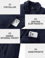 Veste bomber pour homme sur mesure, veste en polaire d'hiver, production en série, OEM ODM, fournisseur de vestes chaudes