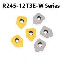 Vente en gros usine : Plaquettes en carbure CNC Série 345R pour outils de fraisage universels du métal R245-12T3E-W 530 R245-12T3E-W 1025