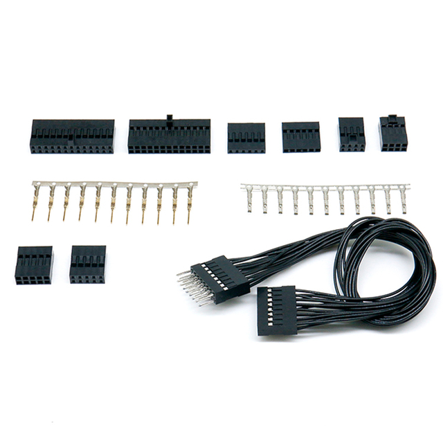 SCONDAR Dupont 2.54mm Jumper Wire Harness Custom Cable Assembly Dip LED Male Female Plug Socket Connector 30cm 10P