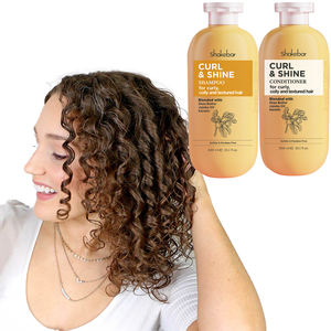 Shakebar-champú de queratina para rizar el cabello, conjunto de champú y acondicionador hidratante, con etiqueta privada, para el cuidado del cabello - Product Image 1