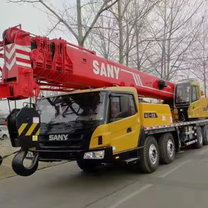 Low Cost Used Sany 50 Ton Hydraulic Mobile <b>Crane</b> Ready for Engineering Work - Product Image 1