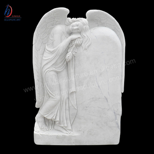 Pas cher <span class=keywords><strong>Prix</strong></span> Blanc Pierre Tombale Monument En Marbre Pierre Tombale Pour Le Mémorial - Product Image 1