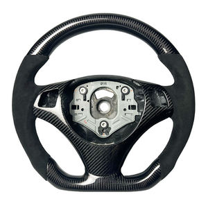 <span class=keywords><strong>Volante</strong></span> Deportivo Personalizado de Fibra de Carbono Genuina y Cuero, Apto para <span class=keywords><strong>BMW</strong></span> <span class=keywords><strong>328i</strong></span> 330i 335d E82 E88 E87 E90 E91 E92 - Product Image 1