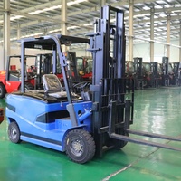 Chariot élévateur à batterie personnalisable 4 tonnes, qualité supérieure avec option pneus pleins pour applications diverses, emballage sécurisé
