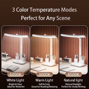 Faro <span class=keywords><strong>de</strong></span> arco Plug-In Led <span class=keywords><strong>Mesa</strong></span> Libro Luz Protección ocular Lámpara <span class=keywords><strong>de</strong></span> escritorio antideslumbrante Lámpara <span class=keywords><strong>de</strong></span> lectura para estudiantes - Product Image 2