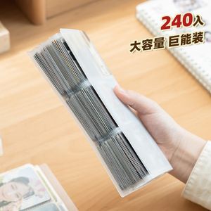 Photo Album 240 Capacity PP Cover High Quality Instant Photo Storage For Cards And Celebrity Photos - Product Image 1