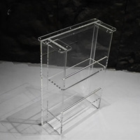 Pieds de table en acrylique transparent, supports multifonctionnels pour tables basses, tables d'îlot de cuisine