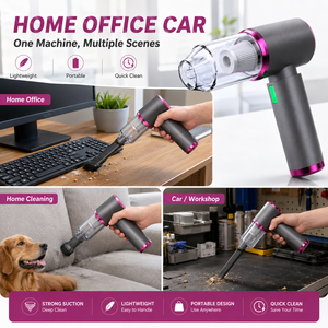 20KPa 100W Brushless Cordless Handheld Vacuum Cleaner 4 in 1 Portable Car Vacuum Air Duster Inflator Vacuum <b>Pump</b> 3 Speed OEM ODM - Product Image 4