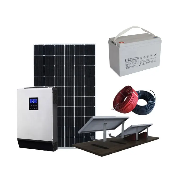 Système de panneau solaire industriel produit d'énergie solaire photovoltaïque distribué guangzhou