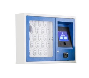 Smart Key Cabinet with Electromagnetic Lock-Phone Charging Parcel Locker System Floor/Wall Mountable - Product Image 2