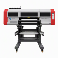 GUANG CHEN GC-800 Printer UV DTF 750mm dengan 4 Head Epson I3200 Terintegrasi Auto Filming untuk Stiker Kristal Kecepatan Tinggi 8m²/jam