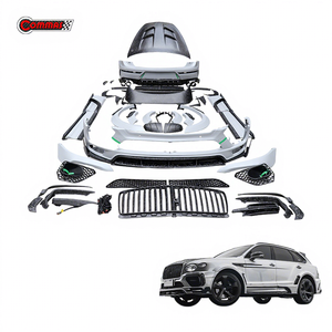 ชุดแต่ง Bentley Bentayga รุ่น MSY สไตล์คาร์บอนไฟเบอร์แห้ง ประกอบด้วยกันชนหน้า-หลัง ท่อไอเสีย ฝาครอบกระจกมองข้าง สปอยเลอร์หลังทรง Ducktail - Product Image 1