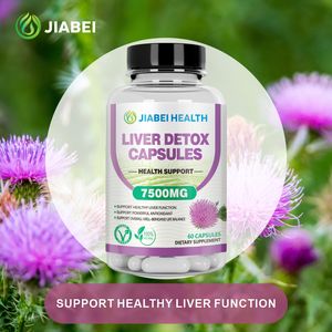 Cápsulas de Alimentos Saludables para la Desintoxicación y Reparación del Hígado Graso OEM, Suplementos Herbales para Adultos, Hombres y Mujeres, Limpieza del Hígado - Product Image 2