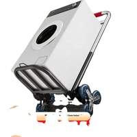 Chariot pliant EFON EF1143 à quatre roues pour monter les escaliers, chariot de courses domestique, chariot de transport pour marchandises et légumes, portable