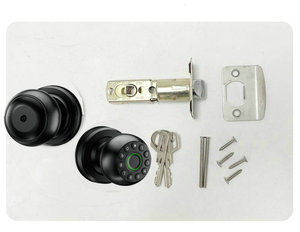 Slimme toegangsdeurvergrendelingen met toetsenbord, buisvormig, van aluminiumlegering, Tuya app, cloud, digitale deurknoppen voor appartement, kantoor en thuisgebruik. - Product Image 4