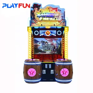 Produtos de venda quente Coin Operated Free Bar Oeste Cowboy Bar Crianças Simulação Jogo Jogos De Tiro Video Game Machine