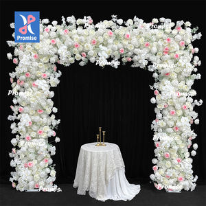 Promise Flower Arch Castle Flowers Baby's Breath Arco de flores decorativo para fondo de fiesta de boda - Product Image 1