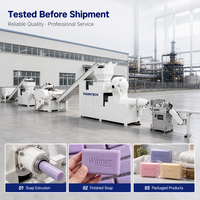 Ligne de production automatisée d'équipements pour la fabrication de savon en barre vert compact à petite échelle pour la lessive