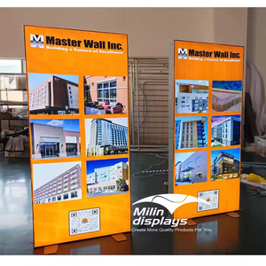 Özel baskılı 20ft reklam ışık kutusu kumaş parti Expo satış olayı için Led ışık ışık kutusu arkadan aydınlatmalı - Product Image 4