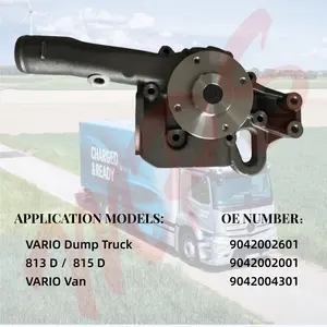 Pour <span class=keywords><strong>Mercedes</strong></span> Benz OM 906 904 924 926 LA VARIO série 6042000701 9042000201 9042005101 A9042002601 pompe à eau de refroidissement de camion - Product Image 6