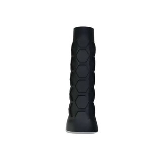 Housse de poignée de raquette en silicone 19 cm antidérapante universelle pour entraînement, protection de poignée sans bordure, motif uni - Product Image 4