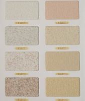 Peinture imitation pierre granit haute fidélité |   Revêtement en pierre naturelle texturée 3D pour l'extérieur des villas de luxe
