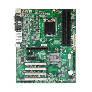 KH-B75A lga 1155主板支持集成cpu B75集成主板，带4个PCI solt 6 com和11个USB