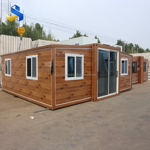 Casa Contenedor Expandible con Energía Solar, Paredes <span class=keywords><strong>de</strong></span> Acero Aisladas, Diseño Moderno para Granja, Oficina, Edificio Escolar, Uso Extremo - Product Image 1
