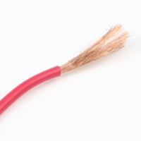 Cable de Alimentación Popular de un Solo Núcleo con Conductor de Cobre y Aislamiento de PVC Colores Personalizables H07V-K 6mm. Marca Preferida Libin