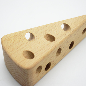 Bằng Gỗ Montessori Đồ Chơi Pho Mát Threading Trò Chơi Bé Đồ Chơi Bằng Gỗ Tay Mắt Phối Hợp Dây Thừng Đồ Chơi - Product Image 3