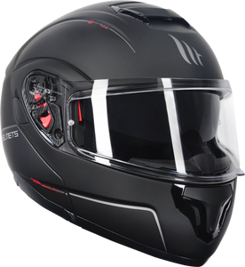 Capacete <span class=keywords><strong>Modular</strong></span> Unissex para Todas as Estações MTHELMETS CE/ABS com Liberação Rápida Equipamento de Corrida e Cruzeiro ATOM SV Aprovado DOT/ECE/CCC Novo - Product Image 5