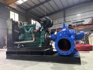 Large Flow Centrifugal <b>Pump</b> Horizontal diesel Double <b>Suction</b> <b>Pump</b> Large Diameter Open <b>Pump</b> - Product Image 4