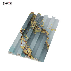 Panel de Pared WPC Acanalado Moderno, Listo para Enviar, para Renovación Rápida del Interior del Hogar y Decoración DIY, Decoración de Paredes <span class=keywords><strong>Interiores</strong></span> - Product Image 2