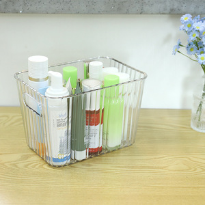 Transparent Cosmetic Storage Box With <b>Drawers</b> Large Capacity Desktop Organizer For <b>Makeup</b> Snacks Fruits - Product Image 2