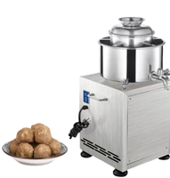 Machine à battre la viande en acier inoxydable de qualité commerciale, batteur électrique pour la préparation de boulettes de viande de bœuf, de poisson et de poulet
