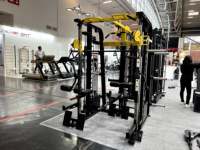 TZ-Q1090 Machine de gymnastique intérieure complète multifonctionnelle Smith Machine force exercice Triceps pratique métal Durable