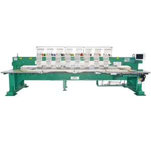 HEFENG customized flat embroidery embroidery machine 8 HEADS embroidery machine price high quality high speed