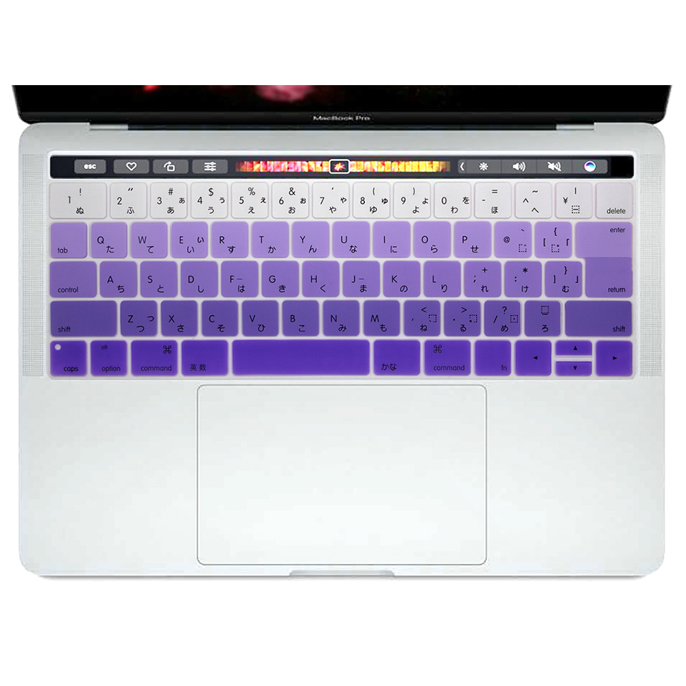 TEMPSA Housse Clavier Protection Silicone Transparent Pour MacBook Pro