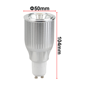 Bombilla LED pequeña GU10/E27/<span class=keywords><strong>E14</strong></span> de 9W, 80-90LM/<span class=keywords><strong>W</strong></span> con función regulable Triac - Product Image 2