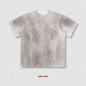 Unisex <span class=keywords><strong>quadri</strong></span> oversize T-Shirt girocollo a manica corta traspirante T-Shirt 100% cotone per gli uomini - Product Image 5