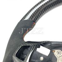 Volant de direction FOCar en Alcantara, daim et fibre de carbone pour BMW E90 E91 E92 E81 E82 E82 E87 E88 2011 2012 M Sport