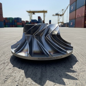 Custom CNC Machined <b>Pump</b> Impeller Stainless Steel Turbine Wheel for <b>Fluid</b> Handling OEM ODM Machining Service - Product Image 3