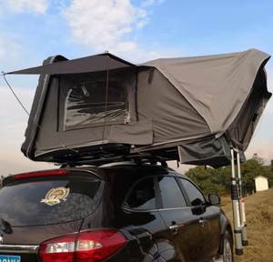جديد تصميم 4 شخص الأسرة قشرة صلبة سقف سيارة علوي خيمة للتخييم في الهواء الطلق - Product Image 2