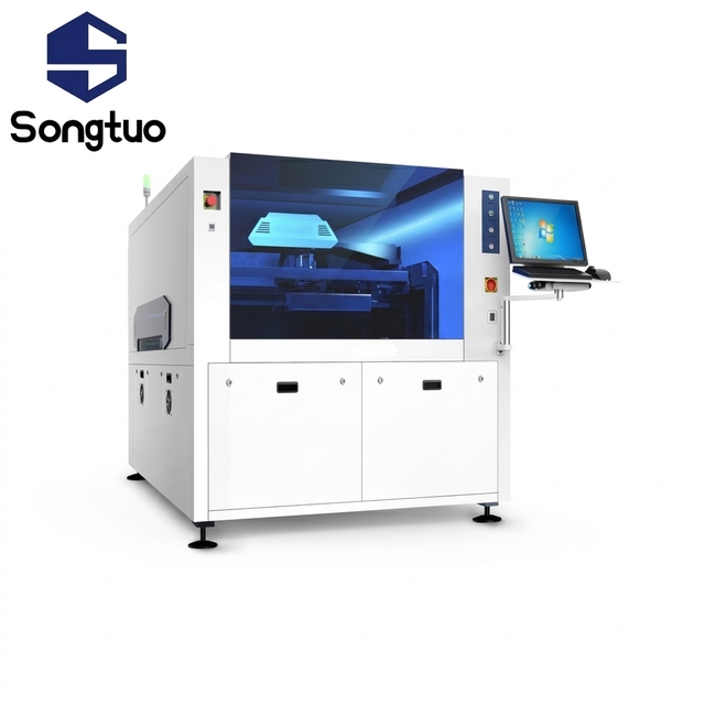 ST Model 850 High Quality Automated Full Automatic Solder Paste Printer SMT Stencil Printing Machine with 1 Year Warranty
