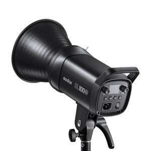 Luce Video LED Godox SL100Bi 100W 5600K Versione Bianca con Pannello <span class=keywords><strong>LCD</strong></span>, Luce Continua da Studio con Attacco Bowens - Product Image 3
