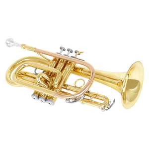 SLADE <span class=keywords><strong>Precio</strong></span> al por mayor Fósforo dorado Cobre BB Rendimiento Práctica Latón <span class=keywords><strong>Corneta</strong></span> - Product Image 6